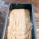 Pour the batter into the prepared pan.