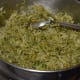 Your favorite mint leaf rice is now ready! Serve it with cucumber raita or tomato sauce. Enjoy the combo!