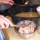 The chicken meat was canned separately, with broth to cover. The extra broth is what I will be dealing with here.