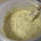 Mixing the batter