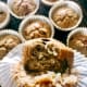 These banana muffins are so delicious and moist!