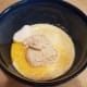 Then add in your melted butter and milk.