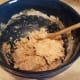 Mix them together as much as you can with your spoon.