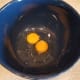 Start with your two eggs.