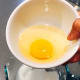 In a pitcher, combine the milk and egg.