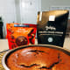 Let the cake slightly cool.