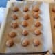 Alternately roll each of your cookies in the cinnamon/sugar mixture.