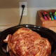 Drizzle it with about 1/4 to 1/2 cup of honey and cover it. Set your temperature to low and walk away for the day.
