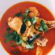 Curry leaves are used in Malay chicken curry.