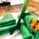 Pandan leaves are used to make Malay kuih, as well as desserts such as kuih ketayap.