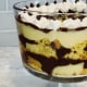 Boston cream pie trifle