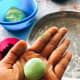 Use your hands to roll it into a ball.