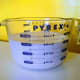 Measure coconut milk. Add slightly beaten eggs, or. . .