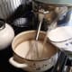 . . .until it, too, is thoroughly blended. This may take a minute or two of stirring and whisking. Begin heating on medium-low flame.