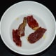 Soaked Kashmiri dry red chilies