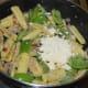 Step three: Add curd and gram flour. Saute until the raw smell of the flour goes off and the mixture combines well.