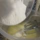 Add the dry ingredients to the wet ingredients.