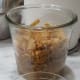 Finely mince the dongcai to be used for addition to the minced pork