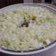 Diced cabbage ready for drying.