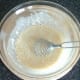 Whisking Yorkshire pudding batter