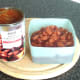 Five bean types in tomato sauce