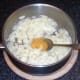 Mustard is added to mashed potatoes