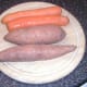Sweet potatoes and carrots