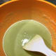 Use a spatula to combine the ingredients.