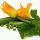 Squash blossoms.