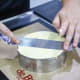 Spreading the mousse (Step 19).