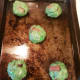 Bake 20 - 25 minutes for giant cookies.