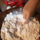Combine dry ingredients and gently mix with a fork.