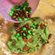 Pour M&M's into your mixing bowl.