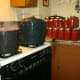 The canned sauce is ready for storage.