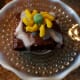 Spooky brownie treat.