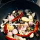 Fry until they fragrant.