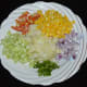 Step 1: Prepare the veggies as per instructions for making taco stuffing.