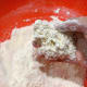 The mixture should have a sandy texture to it.