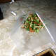 Unsealed bag of food.