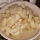 Cubed potatoes
