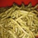 Tasty and healthy green noodles are ready to serve.