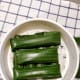 Repeat this process until all of the leaves have been rolled. Lepat labu is ready to steam.