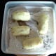 Formed croquettes are rested on flour