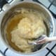 Kipper butter is added to mash