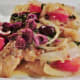Pan-seared red snapper