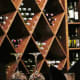 Built-in wine racks