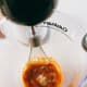 Mix the ingredients until it's well-combined and foamy. I used a hand mixer to combine.