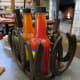 Condiments on tables