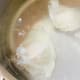 Poaching eggs