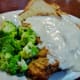 Chicken fried steak with two sides